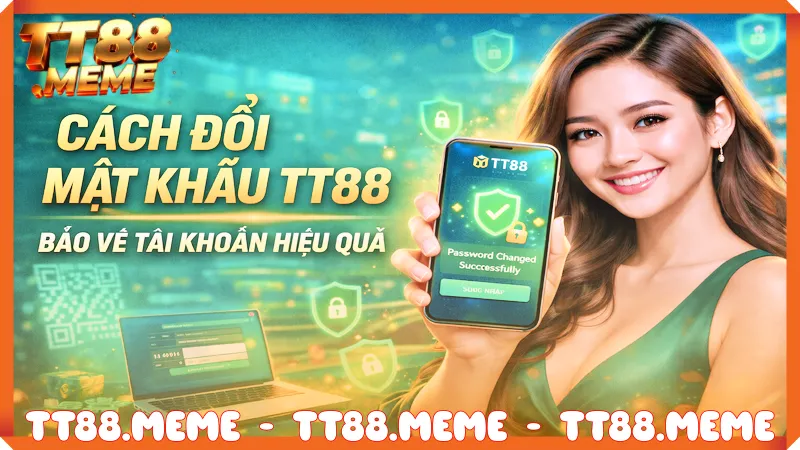 Cách đổi mật khẩu TT88